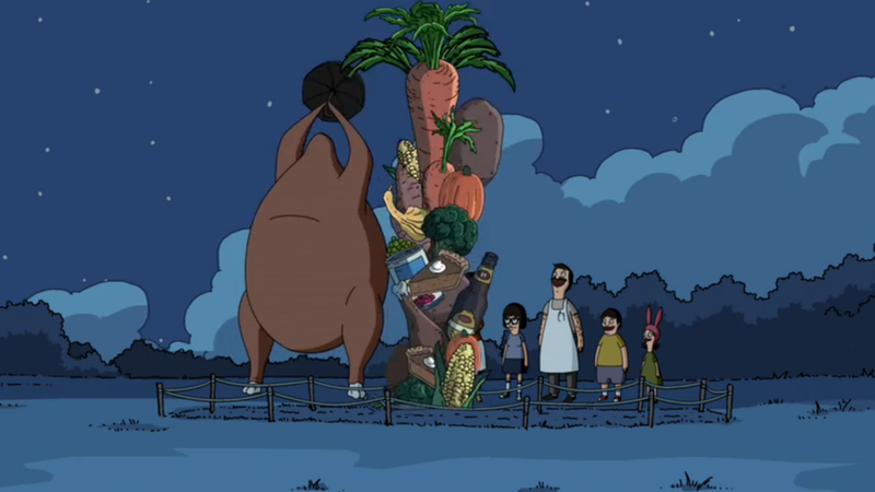 Illustration for article titled 8 Delectable Thanksgiving Cartoons (That You Can Stream Right Now)